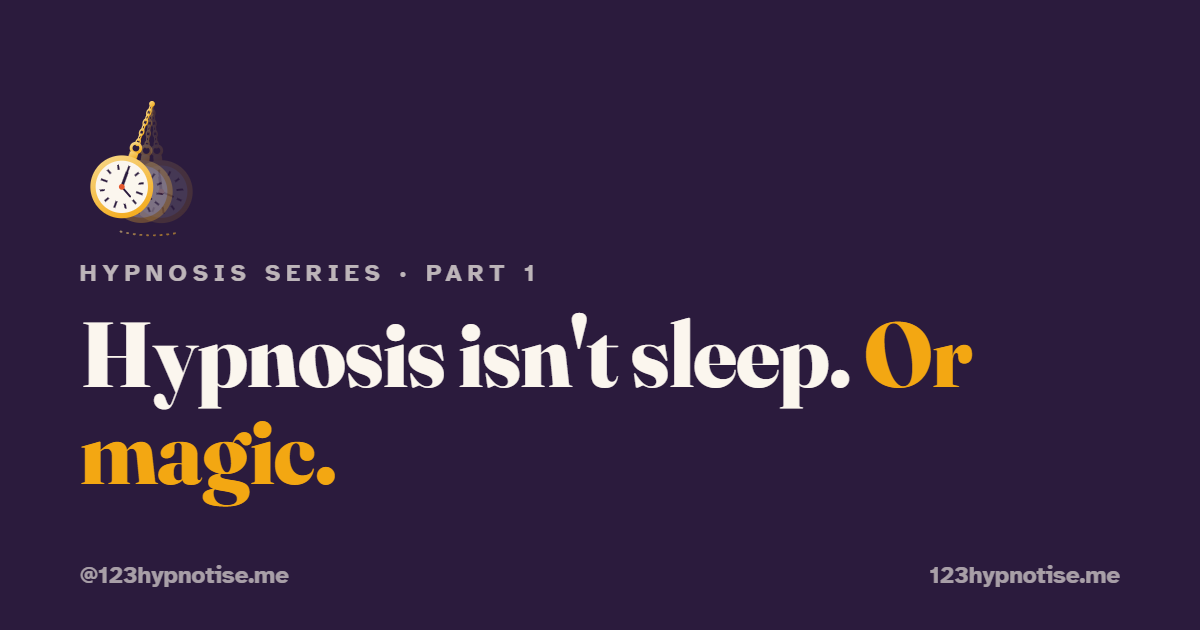 What is hypnosis