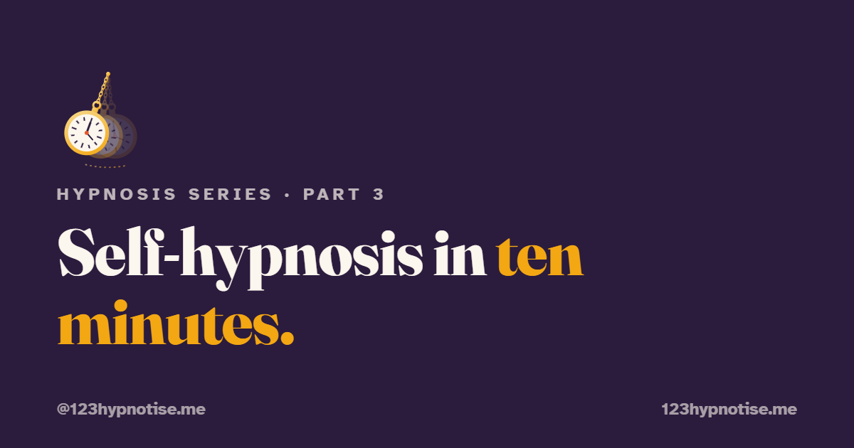 Hypnosis for beginners