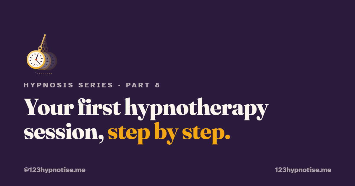 What to expect at your first hypnotherapy session