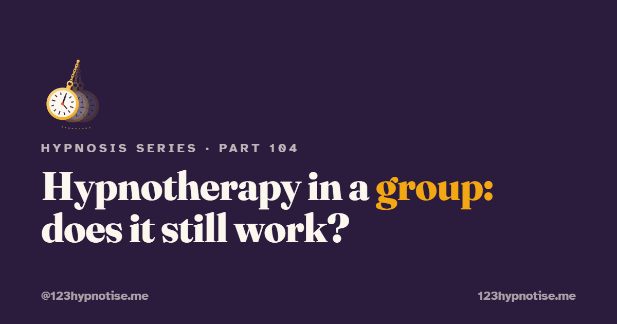 Group hypnotherapy