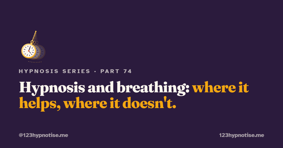 Hypnosis for asthma and breathing difficulties