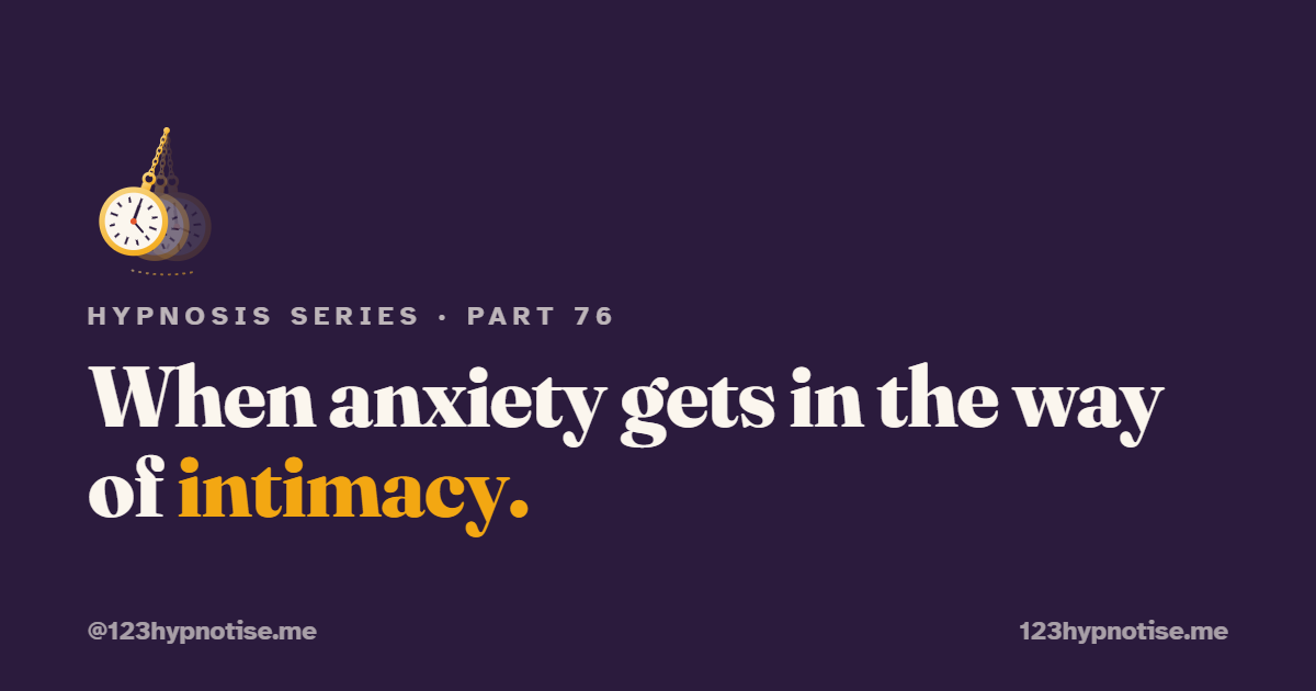 Hypnosis for sexual difficulties