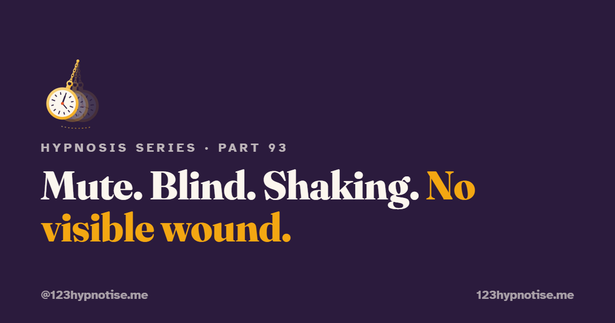 Hypnosis in wartime