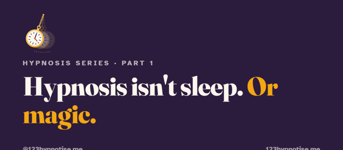 What is hypnosis