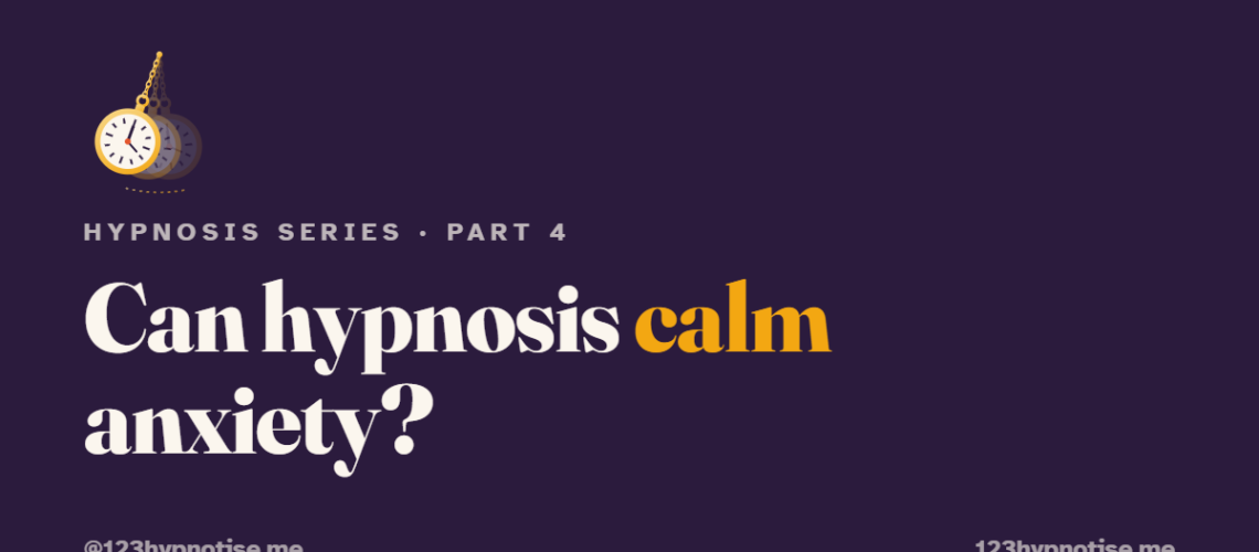 hypnosis for anxiety