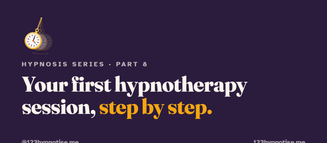 What to expect at your first hypnotherapy session