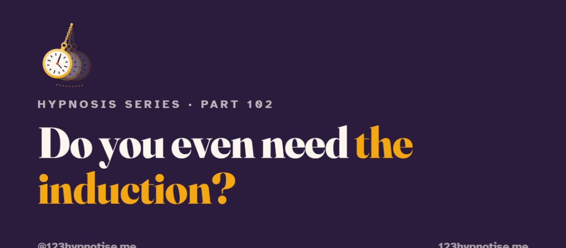 Do you need an induction?