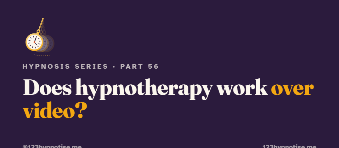 Online hypnotherapy