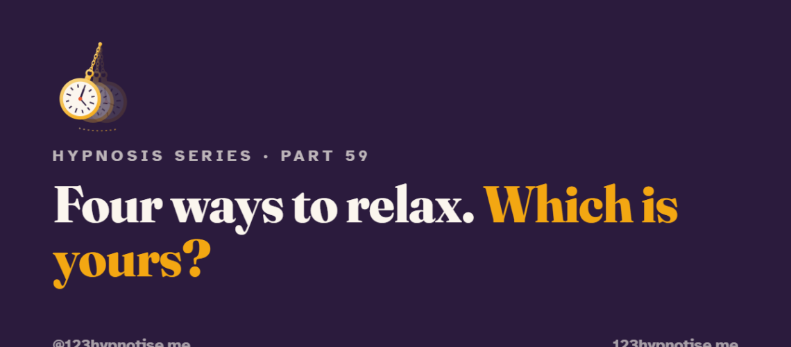 Relaxation techniques