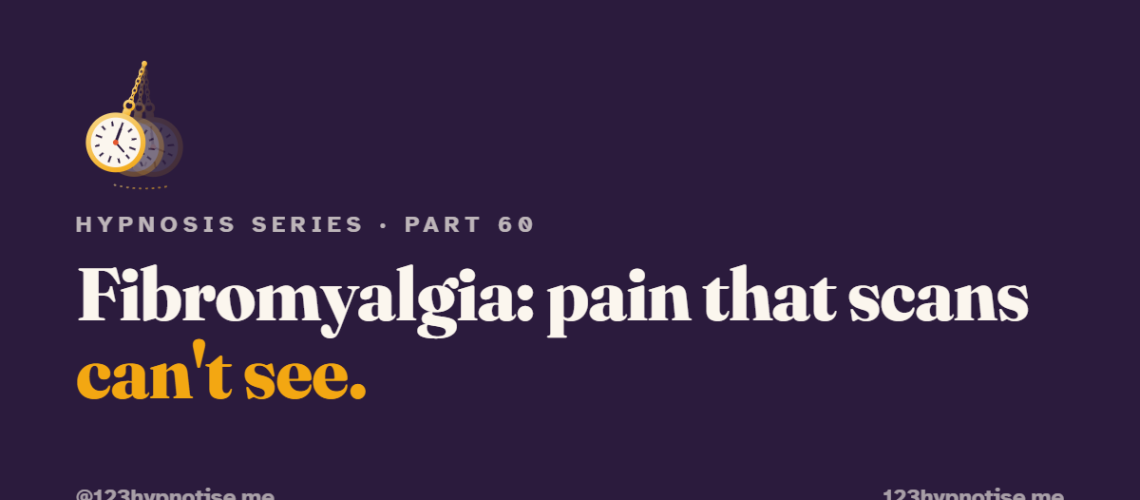 Hypnosis for fibromyalgia