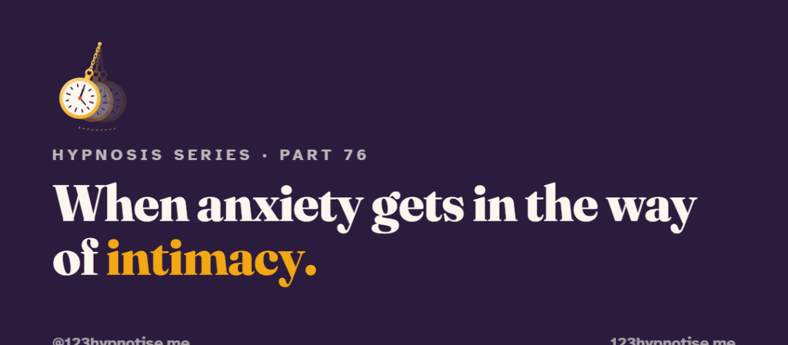 Hypnosis for sexual difficulties