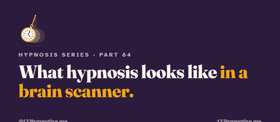 Hypnosis and the brain